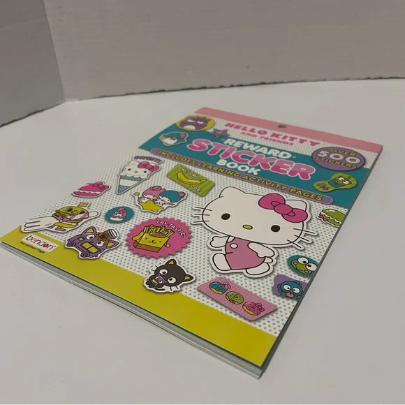 Hello Kitty Pink & Teal Reward Sticker Book - Picture 7 of 7